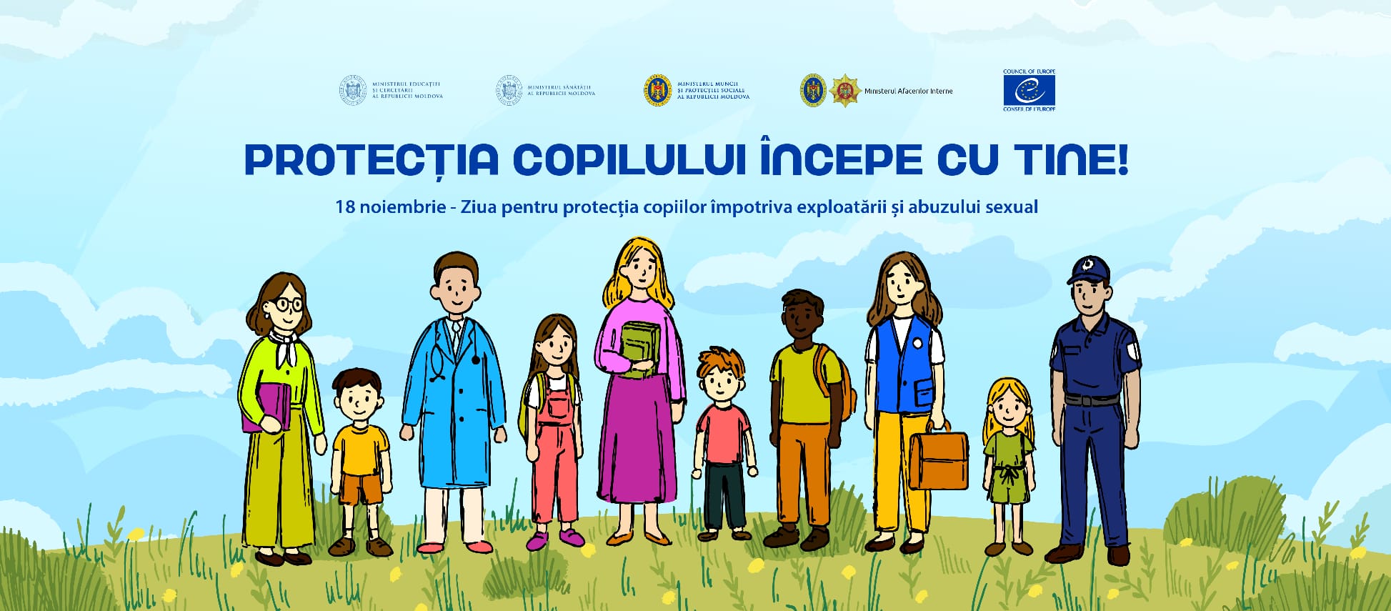 Protecția copilului începe cu tine!